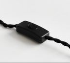 Loop Minimalist Wall Light With Wall Socket