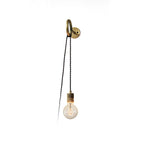 Loop Minimalist Wall Light With Wall Socket