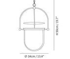 Lorford Cup Pendant Light