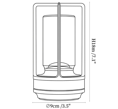 Lorin Rechargeable Table Lamp