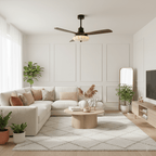 Lotus Bloom Ceiling Fan Light