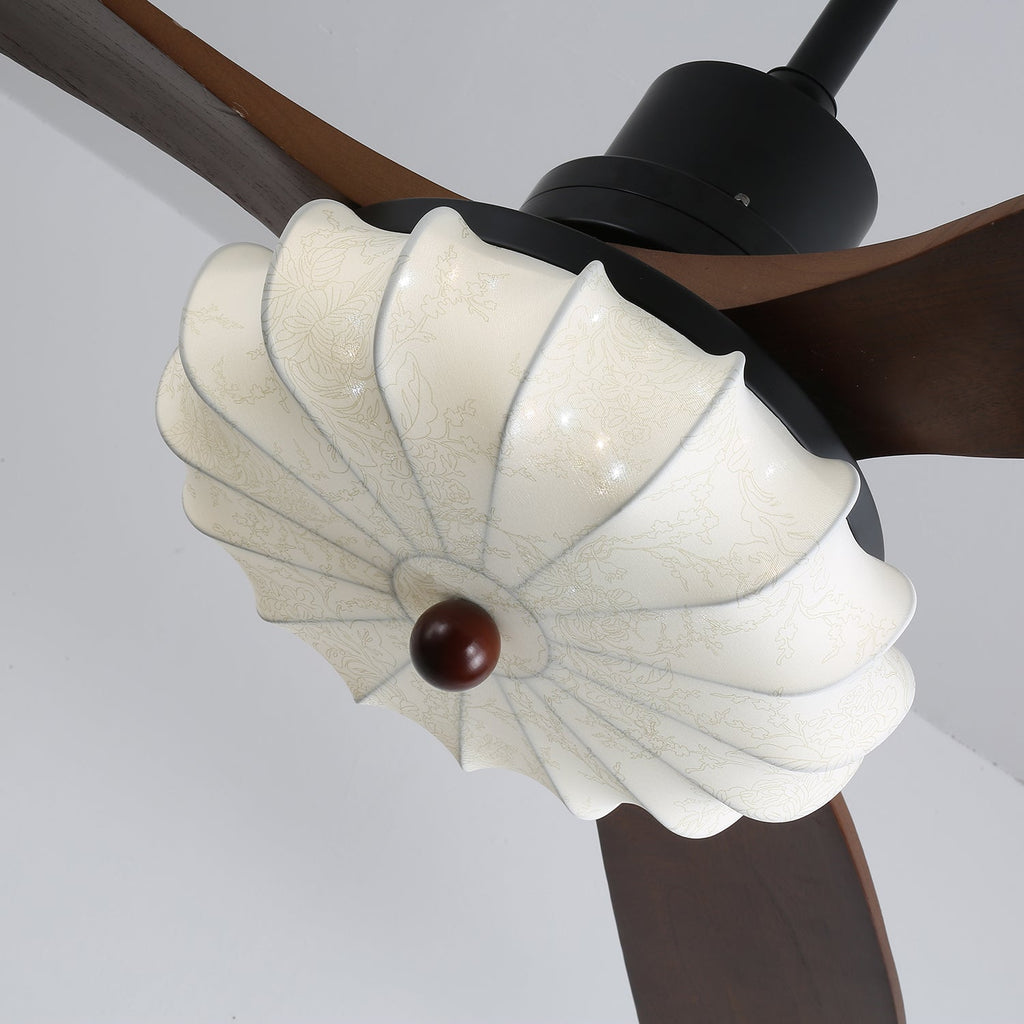 Lotus Bloom Ceiling Fan Light