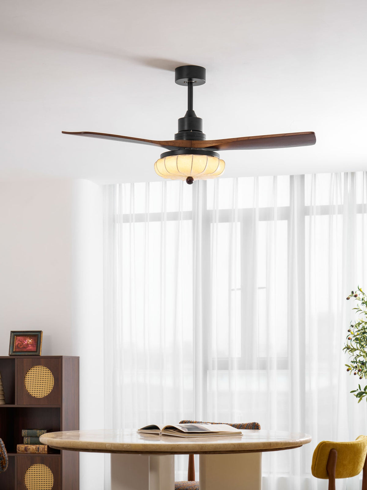 Lotus Bloom Ceiling Fan Light