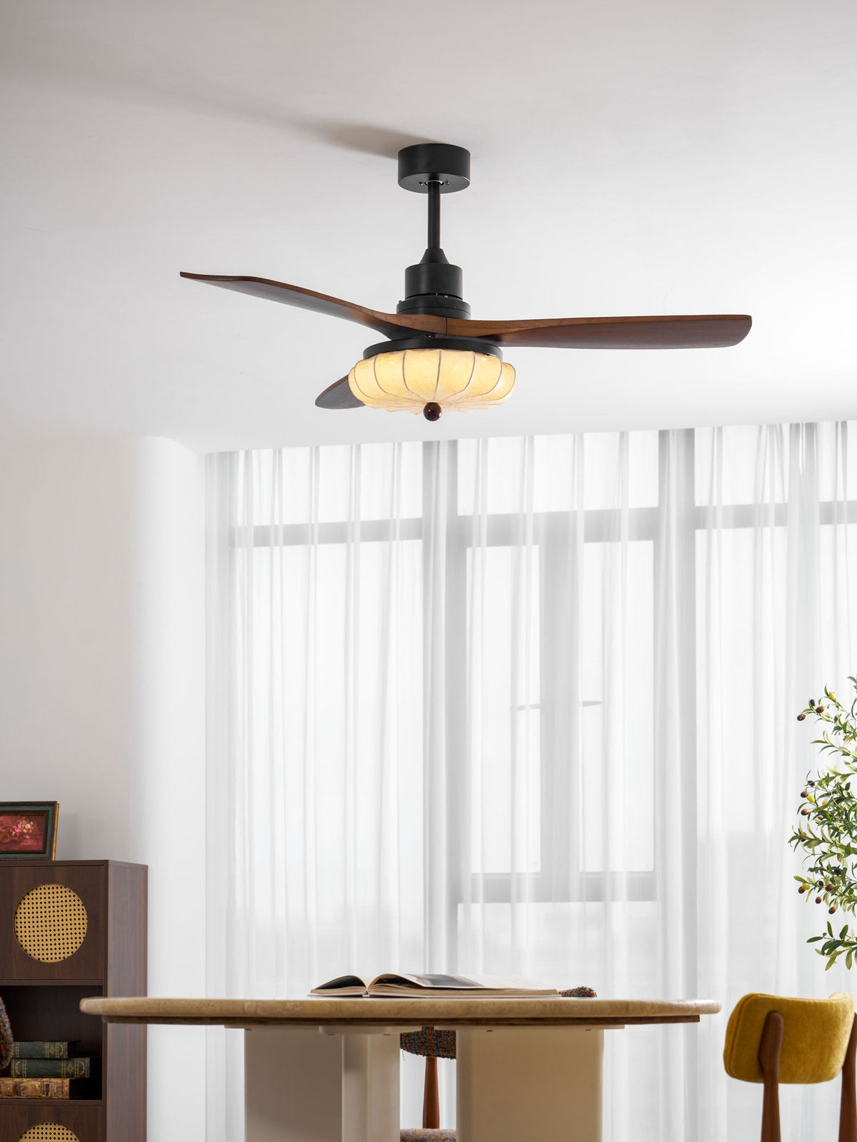 Lotus Bloom Ceiling Fan Light
