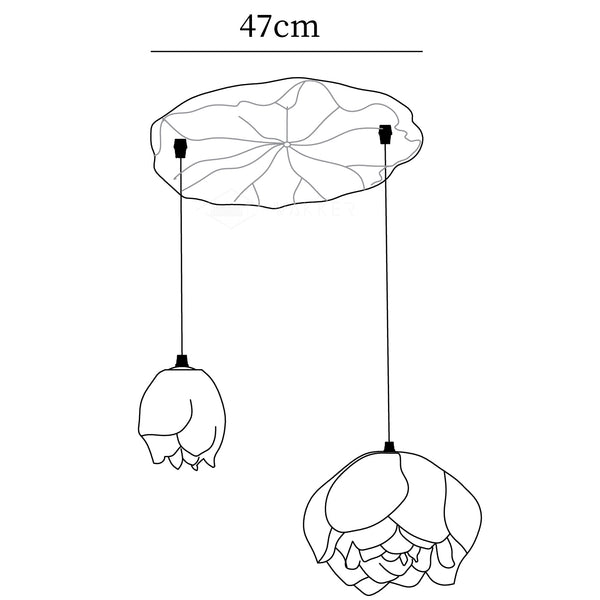 Lotus Chandelier