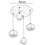 Lotus Chandelier