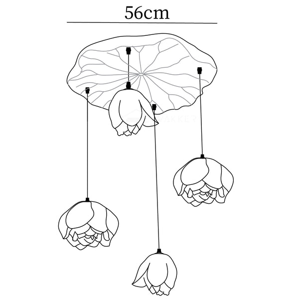 Lotus Chandelier