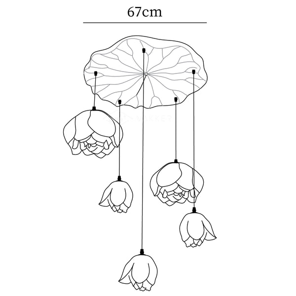 Lotus Chandelier