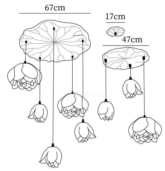 Lotus Chandelier