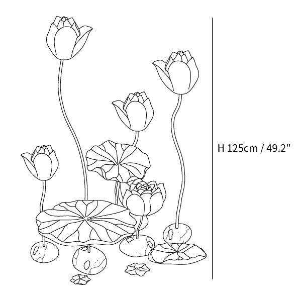 Lotus Floor Lamp