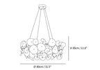 Lotus Petal Chandelier
