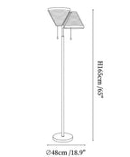 Louver Floor Lamp