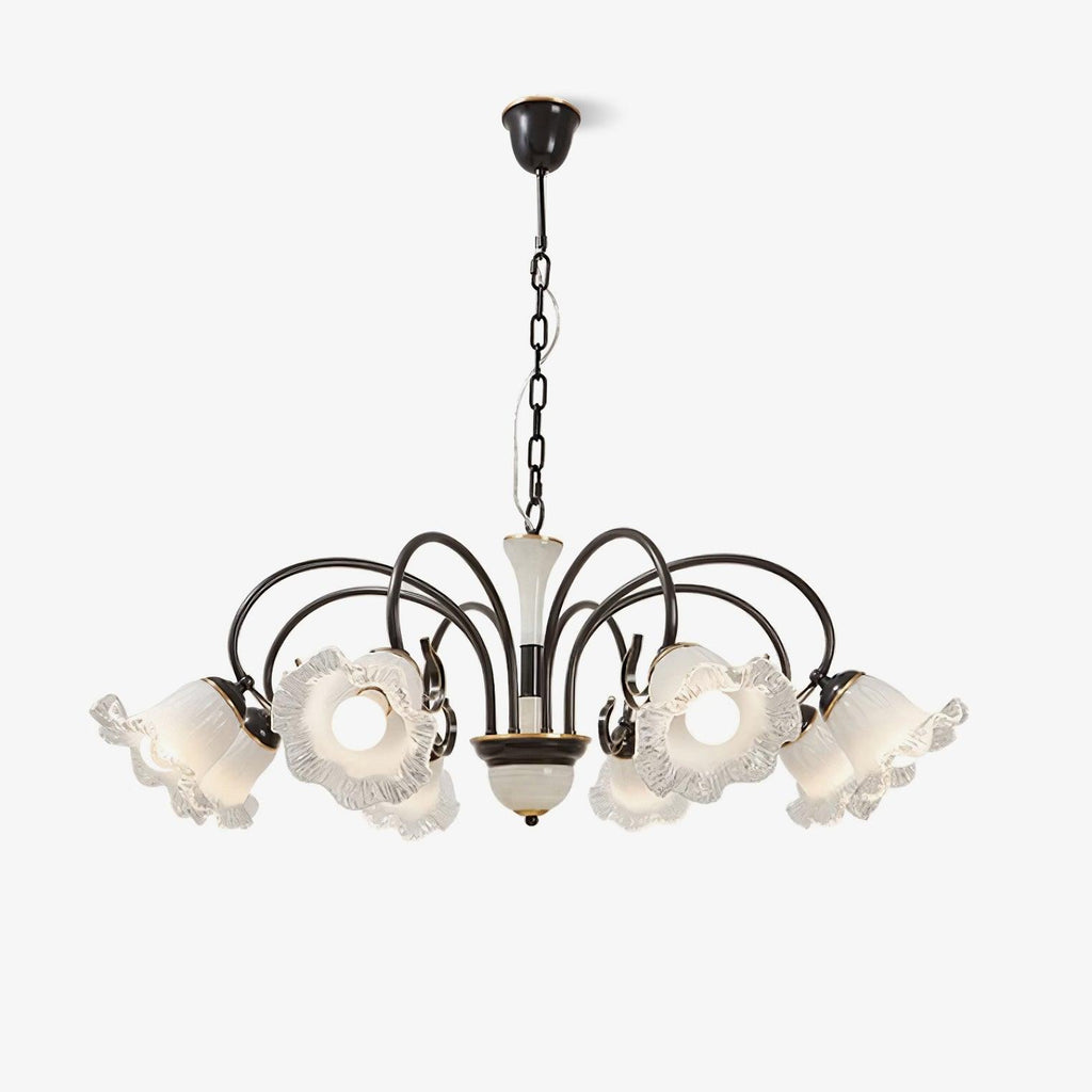 Luce Black Chandelier