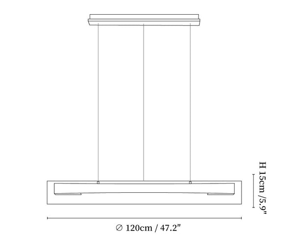 Lucien Linear Pendant Lamp