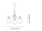 Lucienne Orb Chandelier