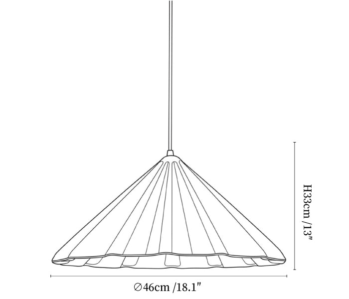 Lull Acoustic Pendant Light