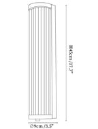 Luma Column Wall Light