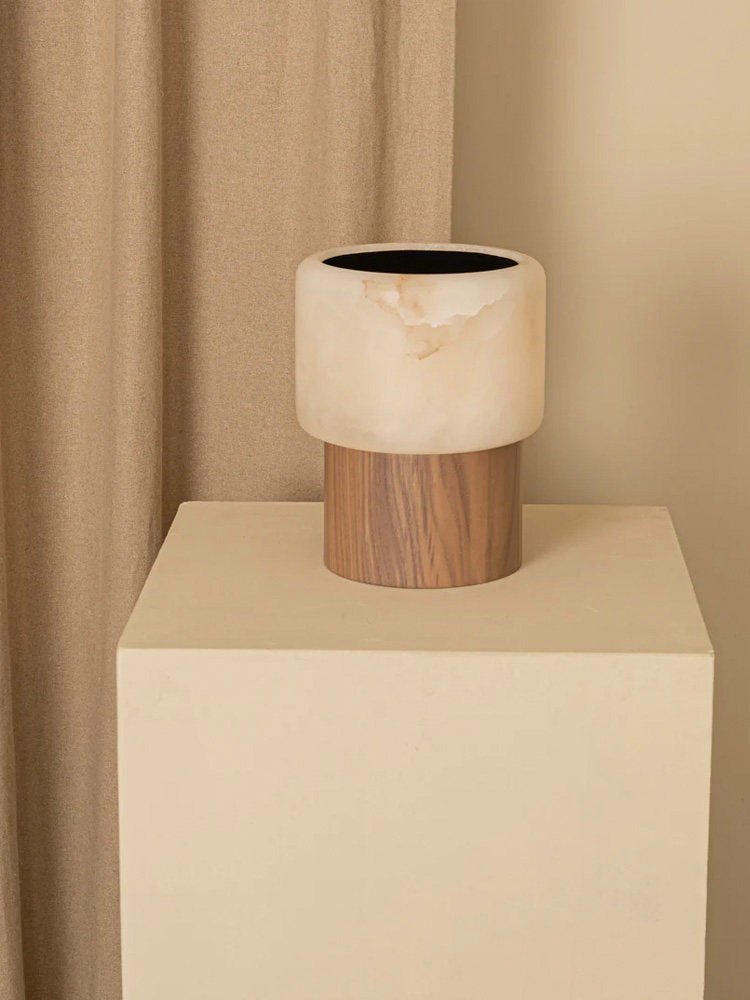 Luma Core Alabaster Table Lamp