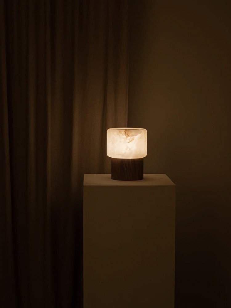 Luma Core Alabaster Table Lamp