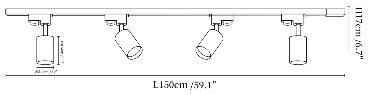 Auric Track Light