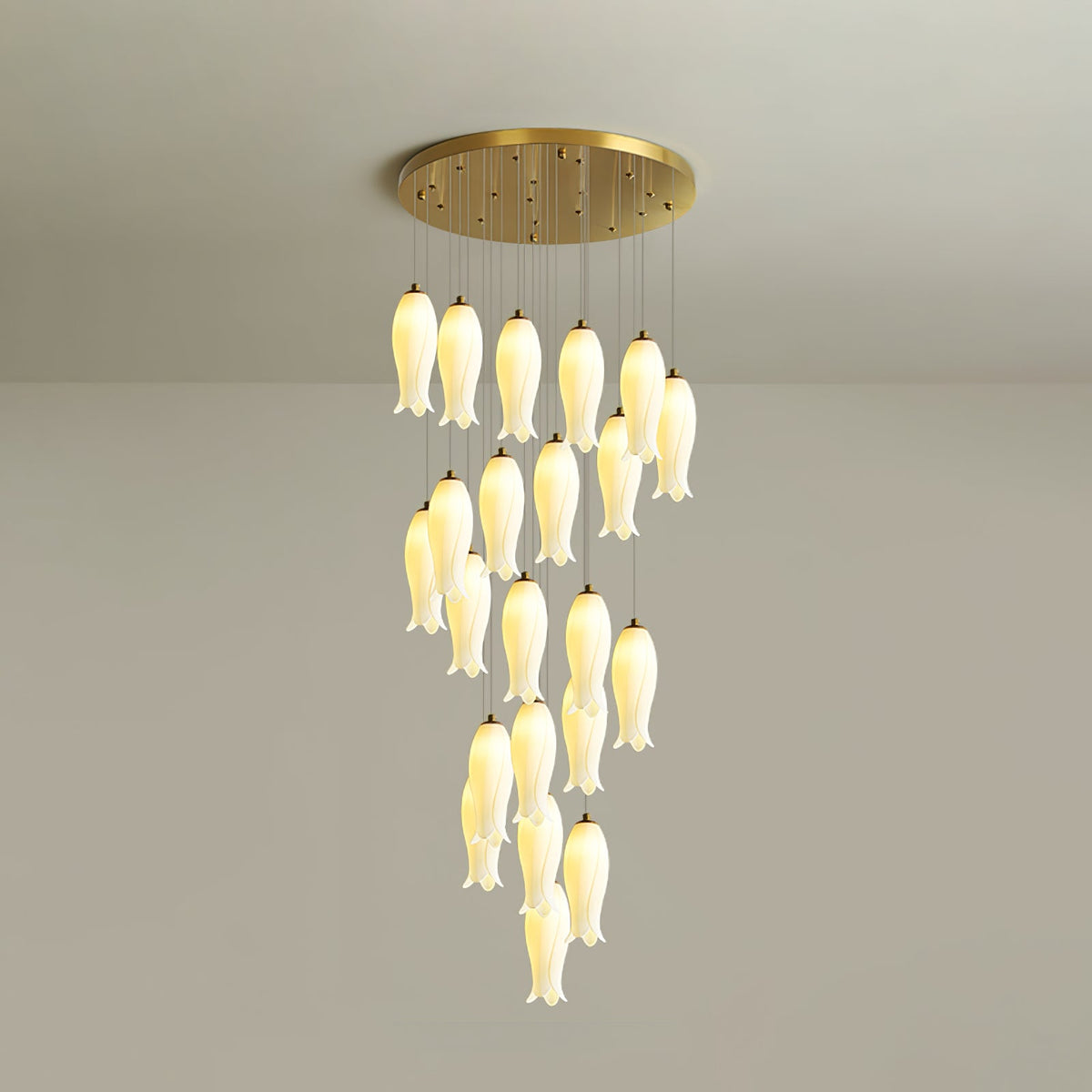 Luma Flora Stairs Chandelier