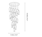 Luma Flora Stairs Chandelier