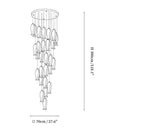 Luma Flora Stairs Chandelier