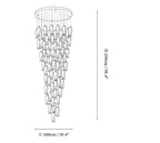 Luma Flora Stairs Chandelier