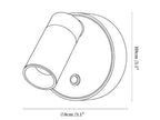 Luma Pivot Rechargeable Wall Light