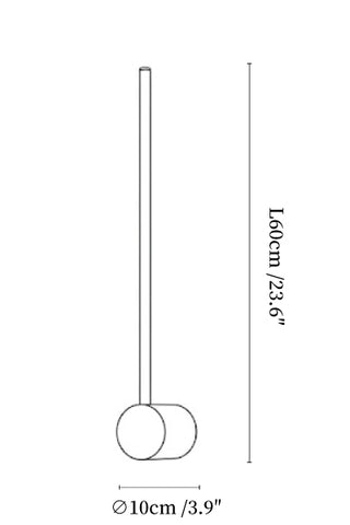 Luma Rod Portable Rechargeable Sconce