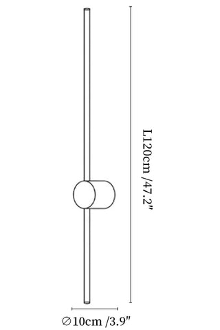 Luma Rod Portable Rechargeable Sconce