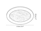 Luma Sol Travertine Ceiling Light
