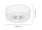 Lume Glass Ceiling Light