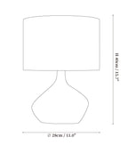 Lumea Artisan Ceramic Table Lamp