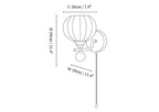 Lumea Crest Wall Lamp