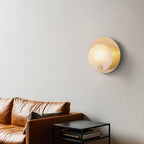 Lumen Alabaster Wall Light