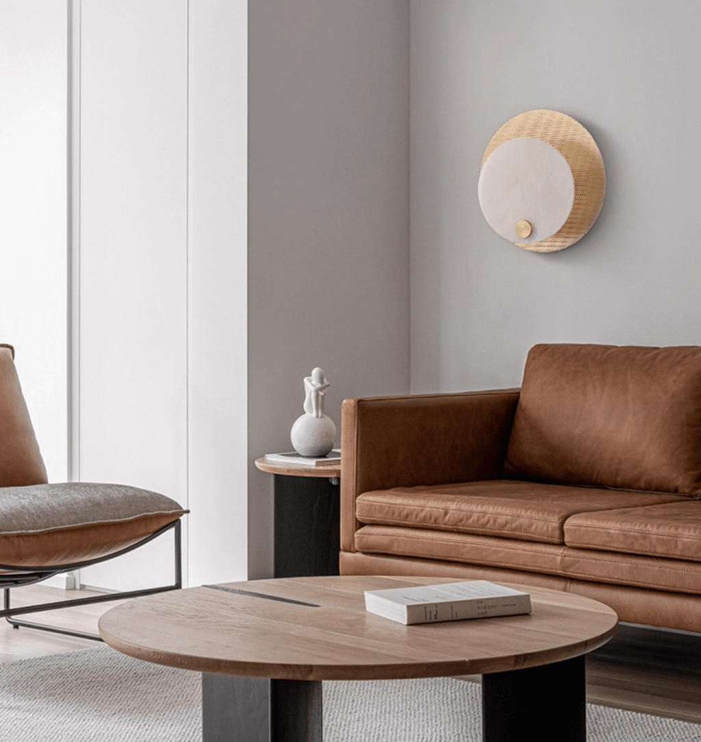 Lumen Alabaster Wall Light