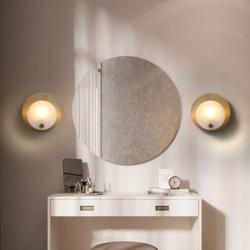 Lumen Alabaster Wall Light
