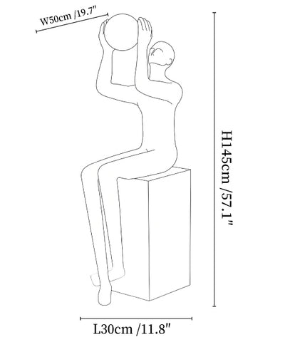 Lumen Figure Floor Lamp