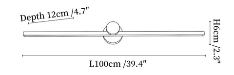 Lumen Trace Rechargeable Wall Lamp