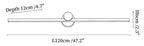 Lumen Trace Rechargeable Wall Lamp