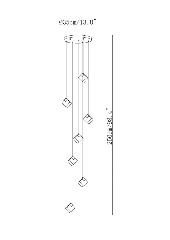 Lumina Vox Alabaster Pendant Lamp
