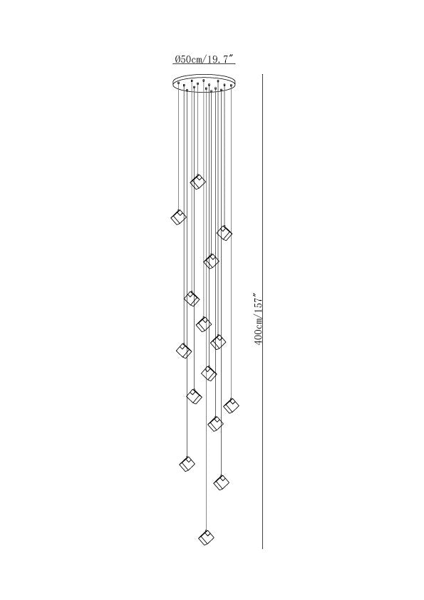 Lumina Vox Alabaster Pendant Lamp