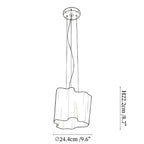 Luminara Glass Chandelier