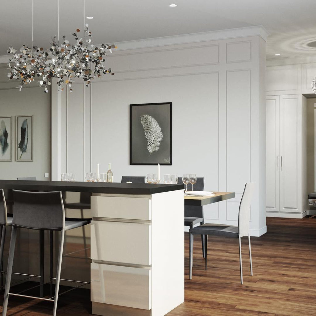 Shimmering Cloud Chandelier