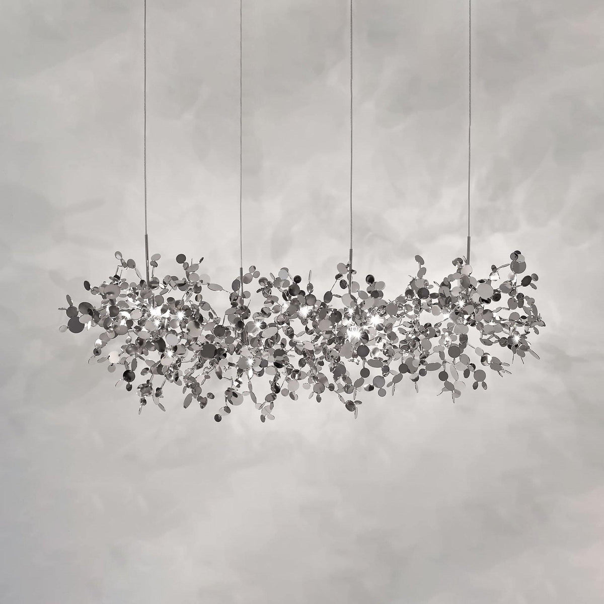 Shimmering Cloud Chandelier