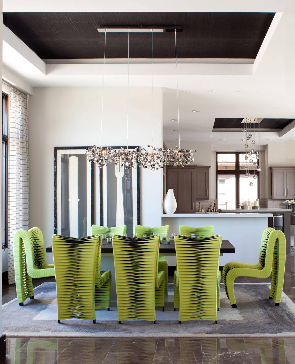 Shimmering Cloud Chandelier