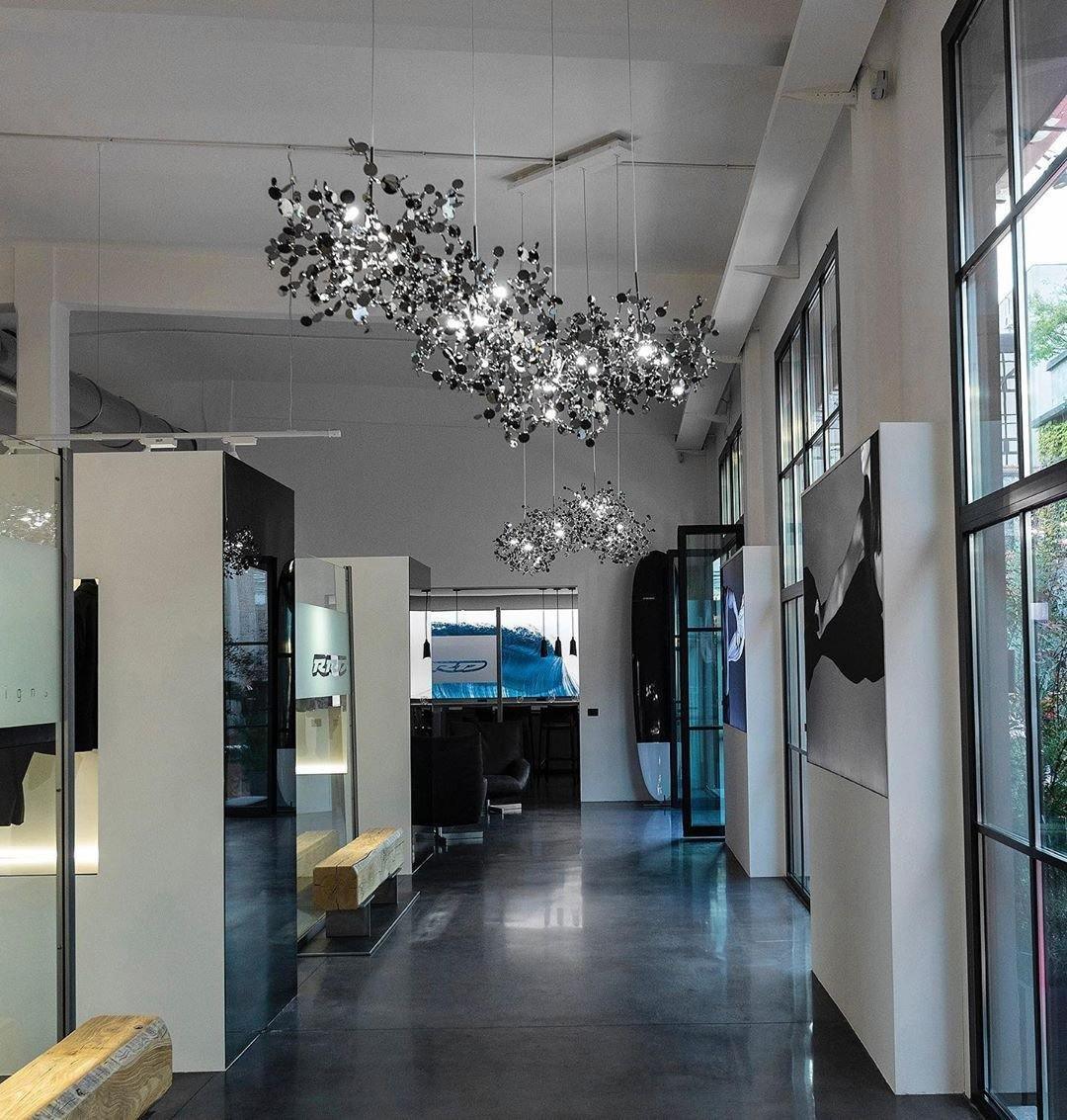 Shimmering Cloud Chandelier