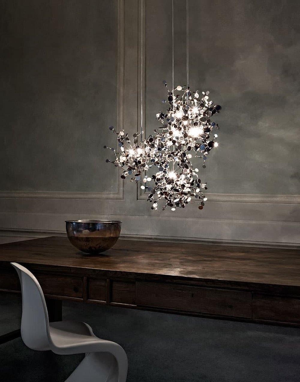 Shimmering Cloud Chandelier