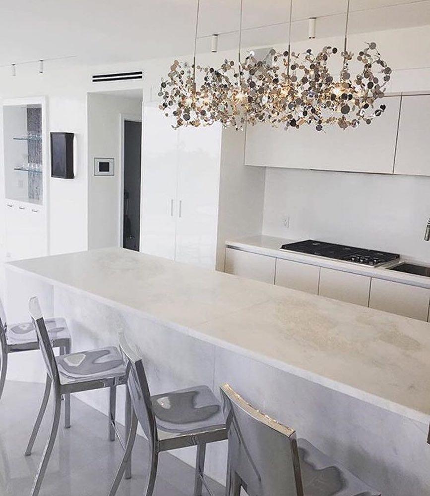 Shimmering Cloud Chandelier